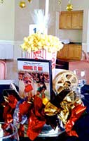 Movies Fan Theme Mitzvah Centerpiec