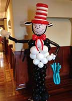 Balloonatics Cat-in-the-Hat balloon sculpture