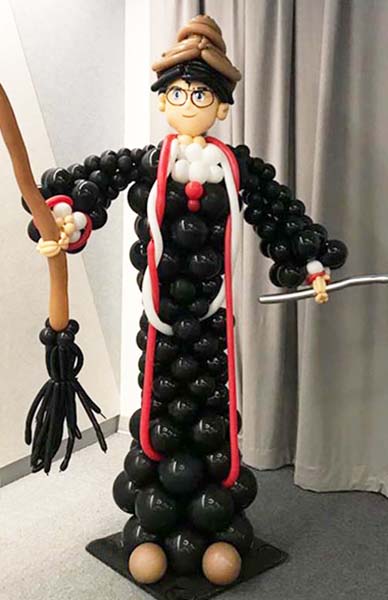 Harry Potter balloon arrangement 4ft