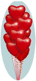Lots of Hearts Bouquet